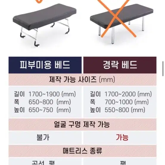 열선베드 미용베드 반영구베드 속눈썹베드