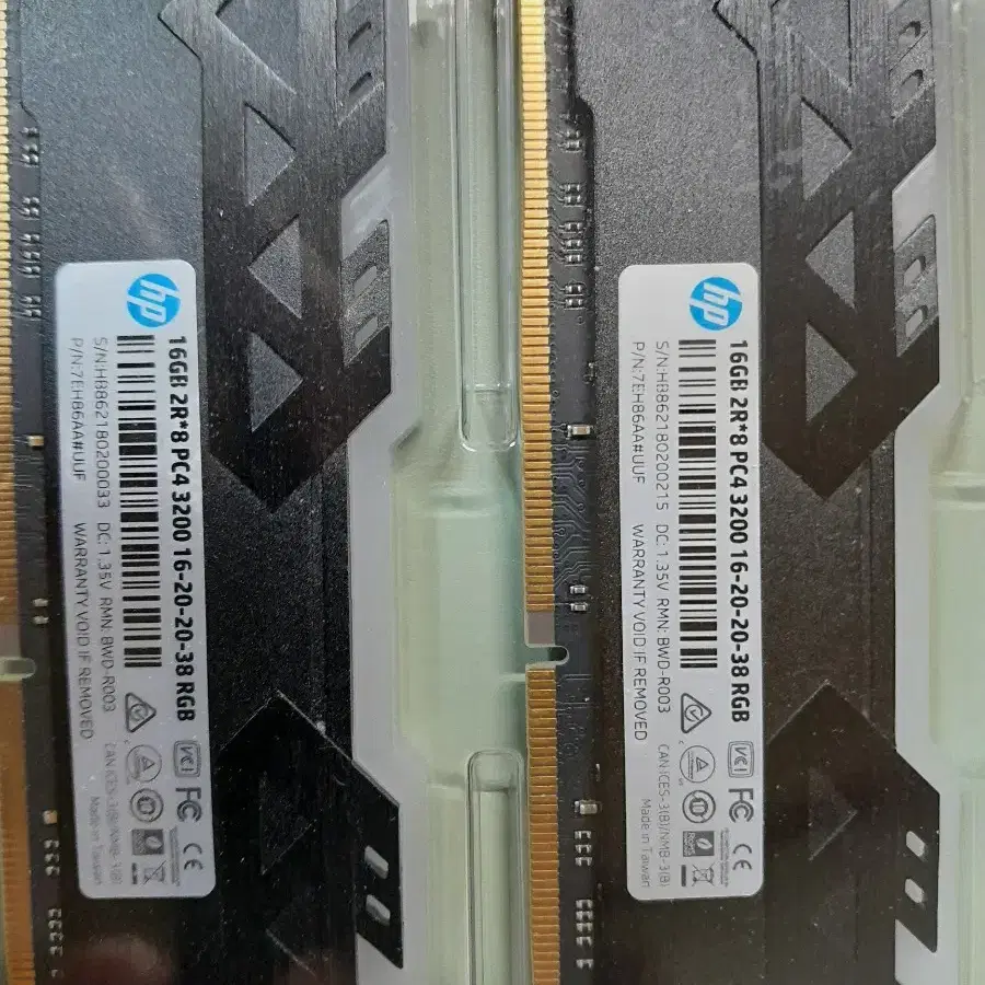 hp ddr4 ram 16gb 2개 cl 16-20-20-38