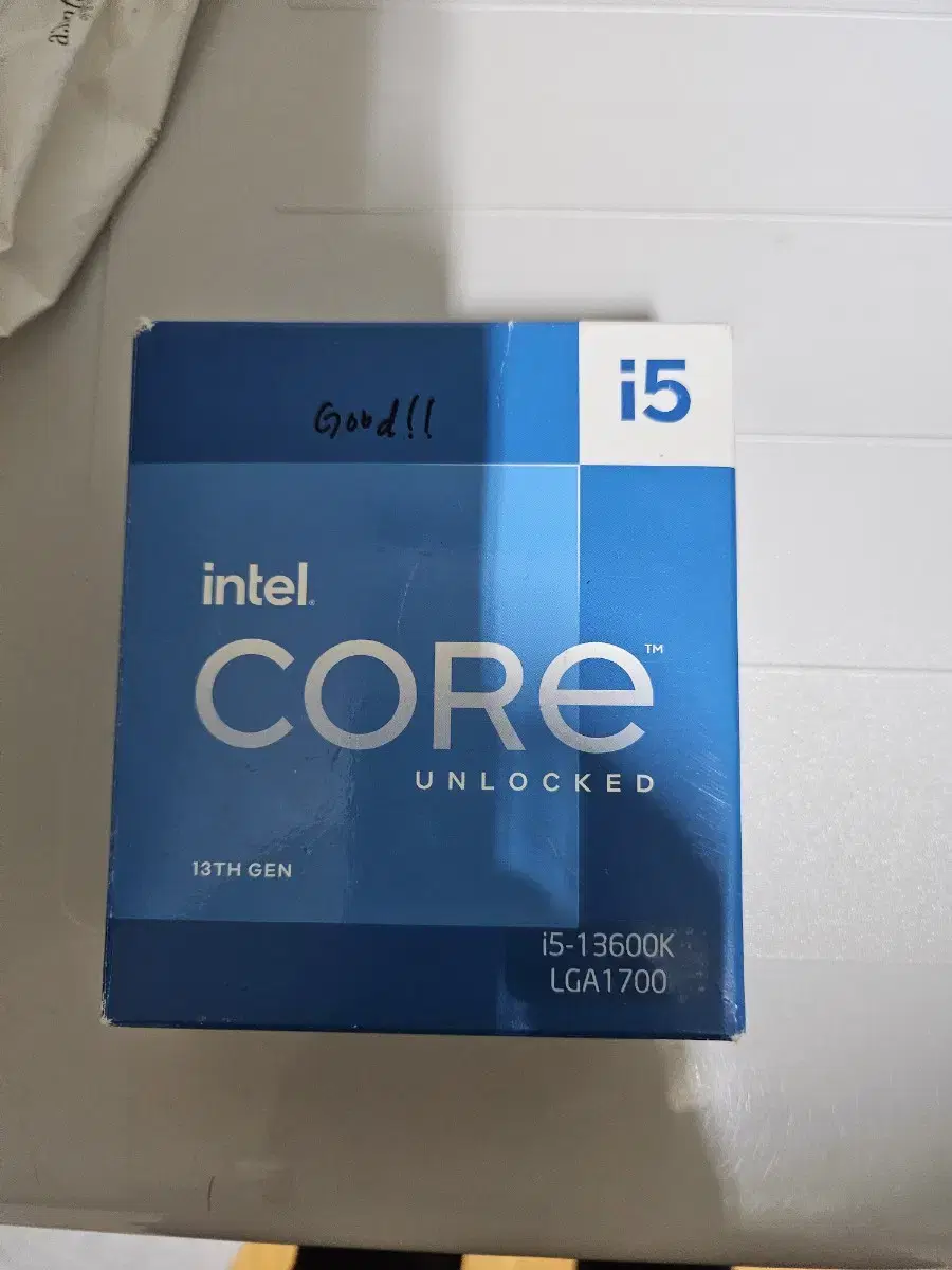 Intel 13600k genuine CPU