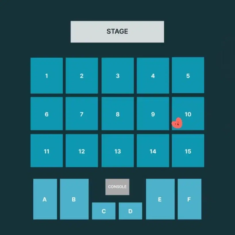 데이식스 대전 막콘 3/3 10구역