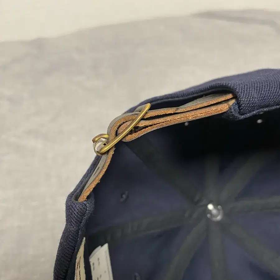 Os) 비즈빔 23ss Visvim 엑셀시오르 2 마크 로고 캡 모자네이