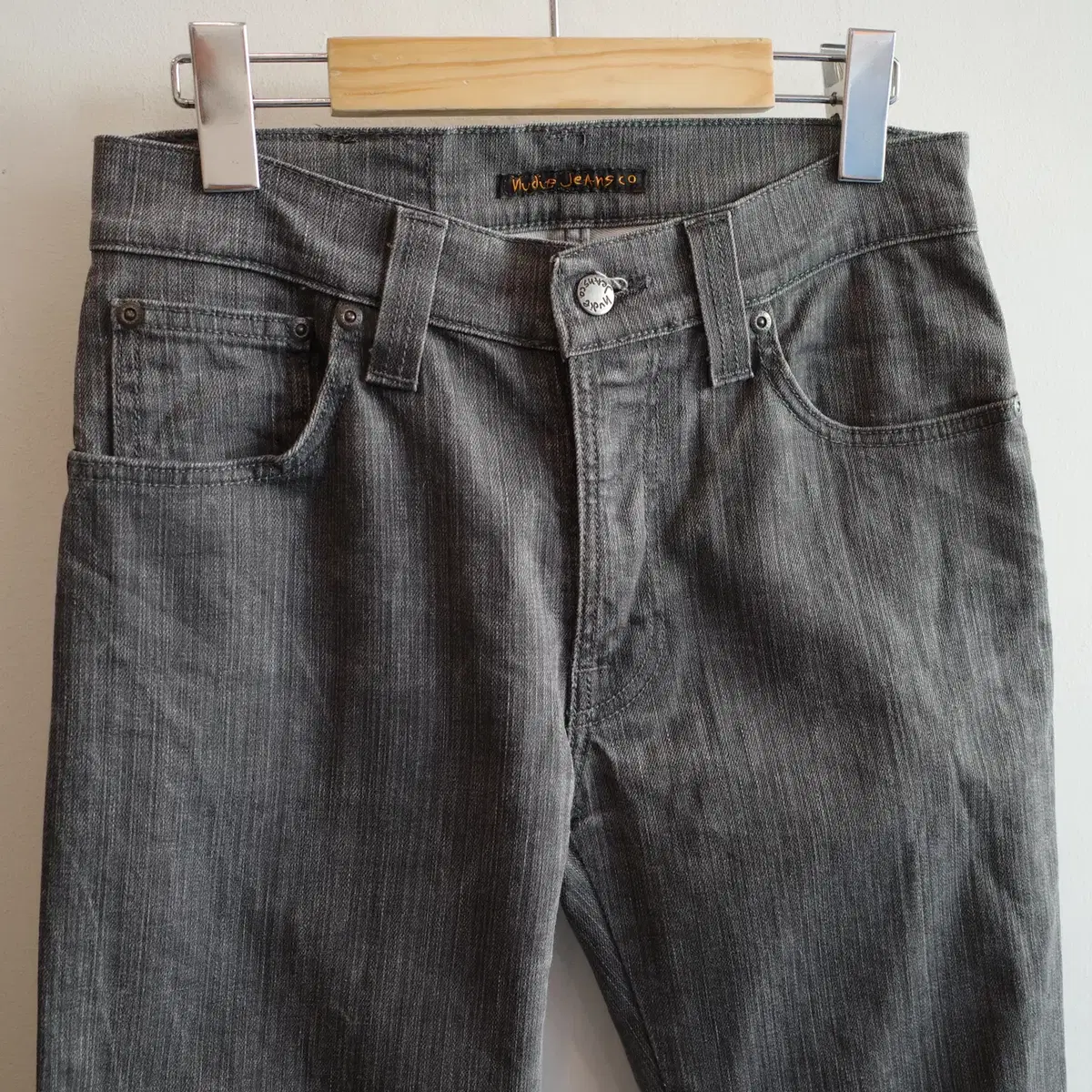 Nudie Jeans 누디진 흑청데님 (MADE IN ITLAY)