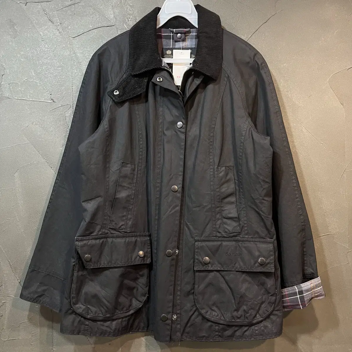 [36] Barbour 바버 왁스 자켓