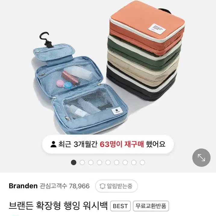 브랜든 여행세트