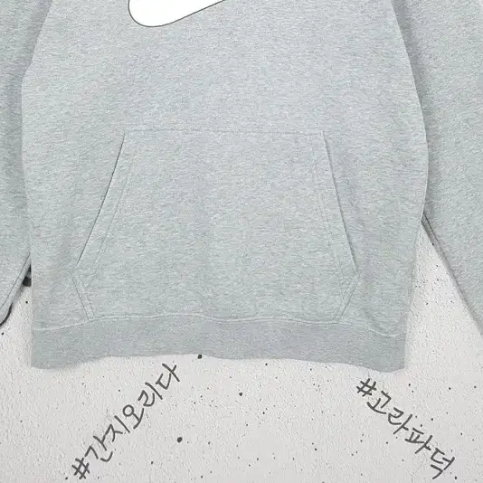 나이키 NIKE 이어스트 스타 기모 후드티 라이트그레이 2300035