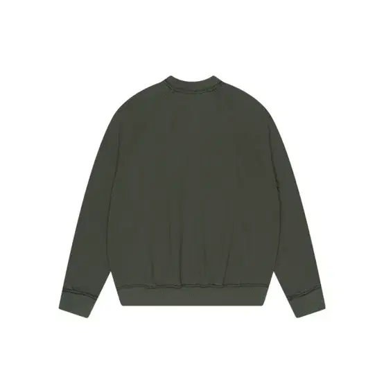 아캄 Logo Patch Raglan Sweatshirt (Khaki)