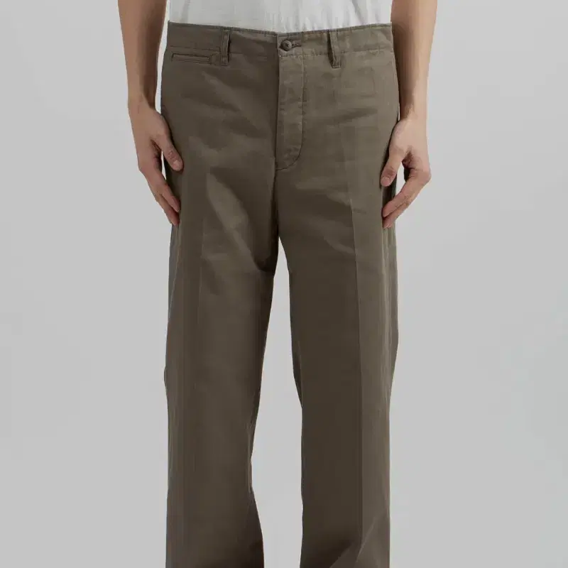 VISVIM 23SS FIELD CHINO PANTS GREY