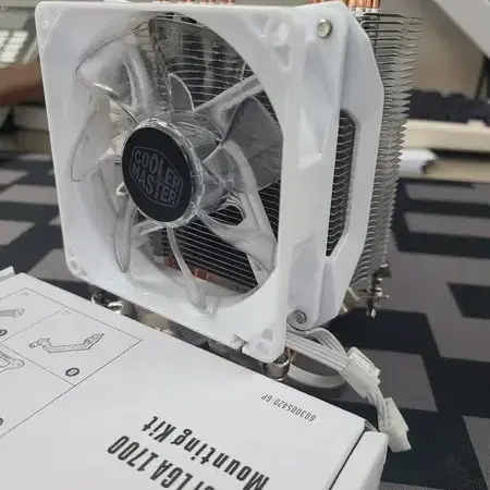 쿨러마스터 HYPER H410R WHITE CPU 쿨러