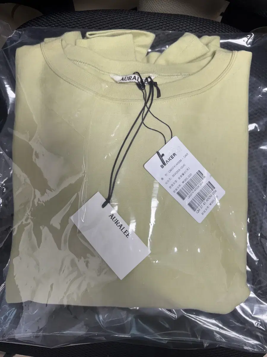 오라리 elastic high gauge swestshirts 그린 4