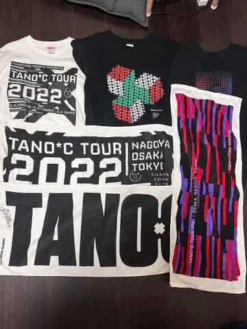TANO*C TOUR 티셔츠 타월 세트 Myosuke 친필 사인 포함