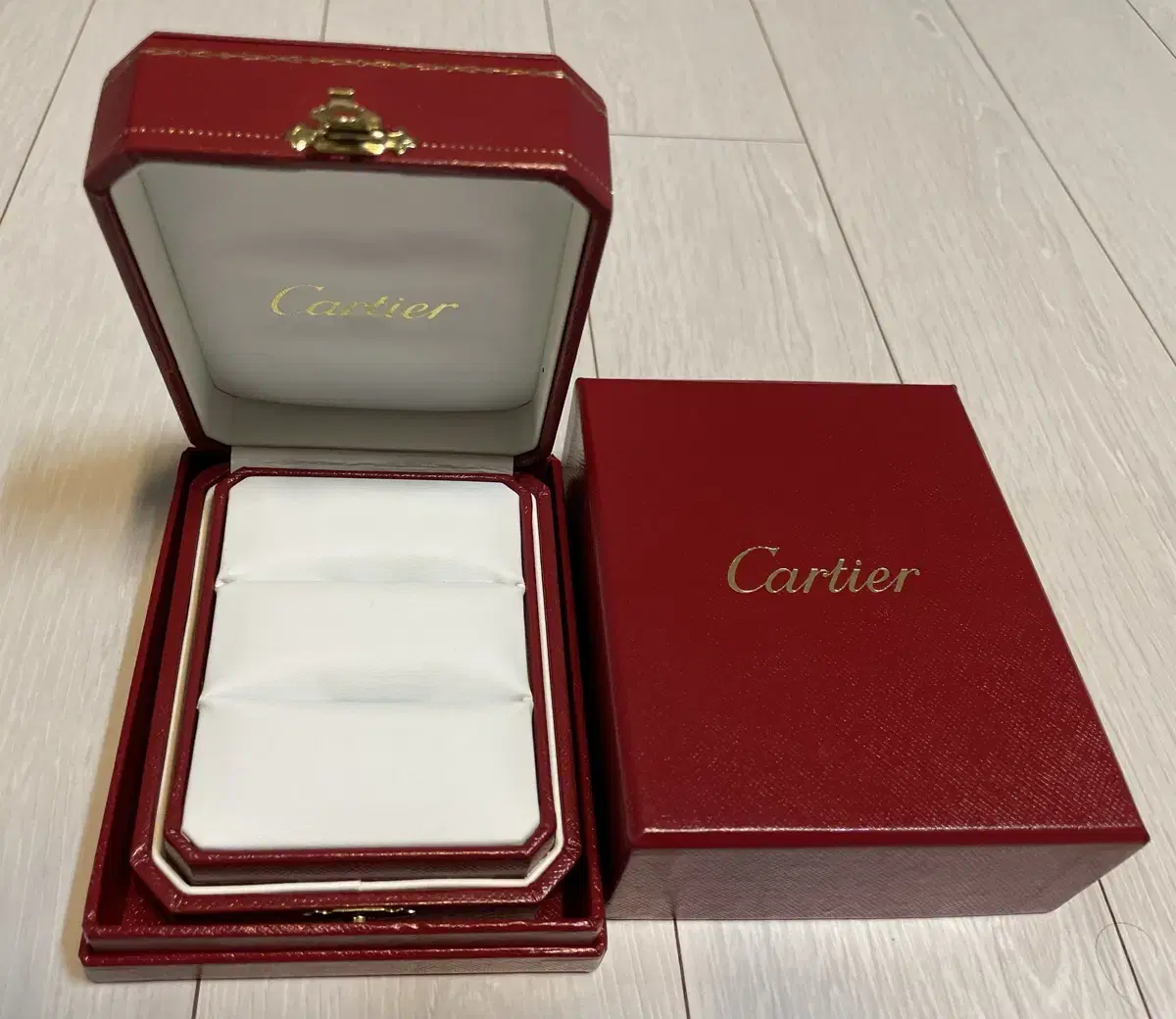 [Cartier]까르띠에 쥬얼리 반지(2구 수납용) 케이스 & 박스 판매