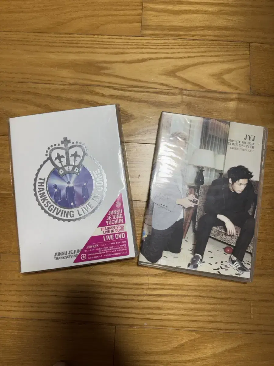 JYJ 콘서트 dvd, come on over directors cut