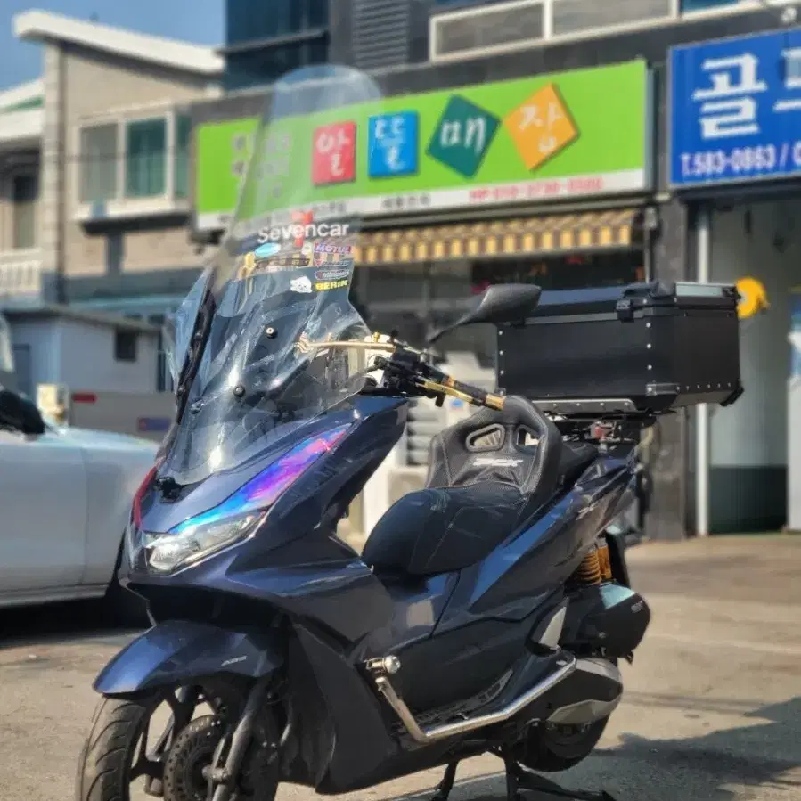 2021년 pcx125 풀튜닝 abs차량 싸게판매합니다