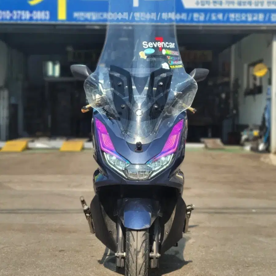 2021년 pcx125 풀튜닝 abs차량 싸게판매합니다