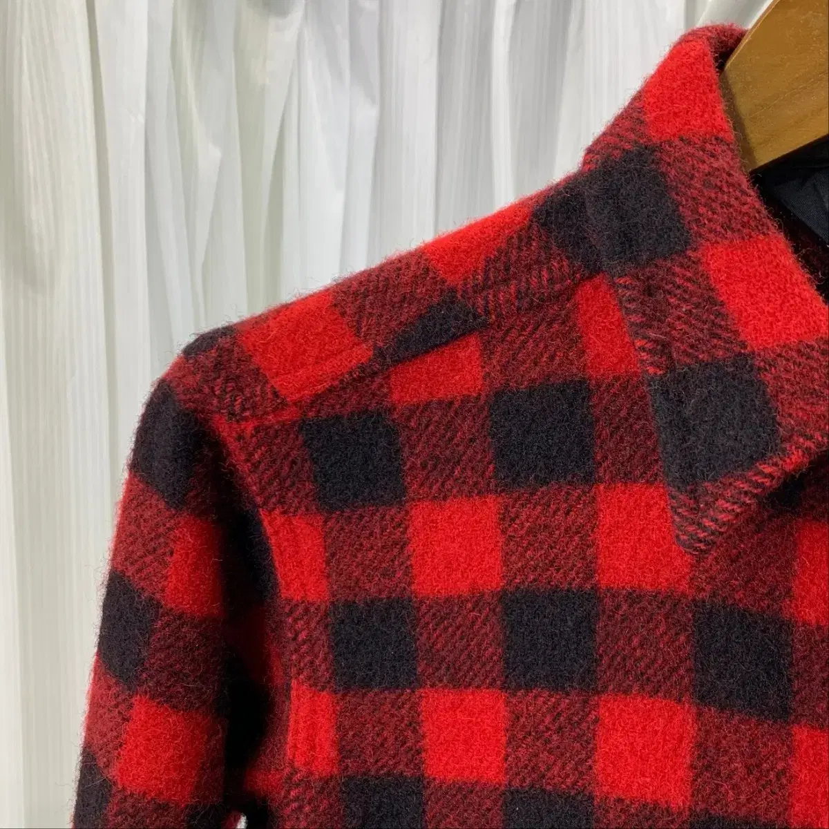 울리치 Woolrich 빈티지 울 체크 셔츠