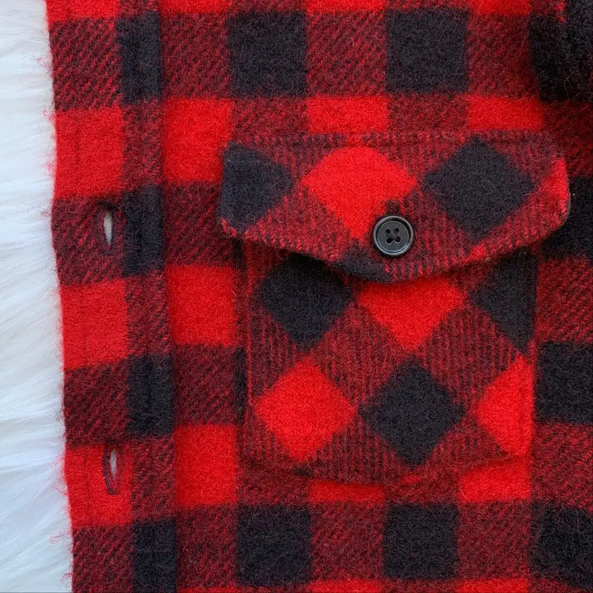 울리치 Woolrich 빈티지 울 체크 셔츠