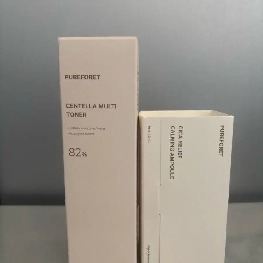 퓨어포레 센텔라 멀티 토너 150ml & 시카 릴리프 카밍 앰플 30ml