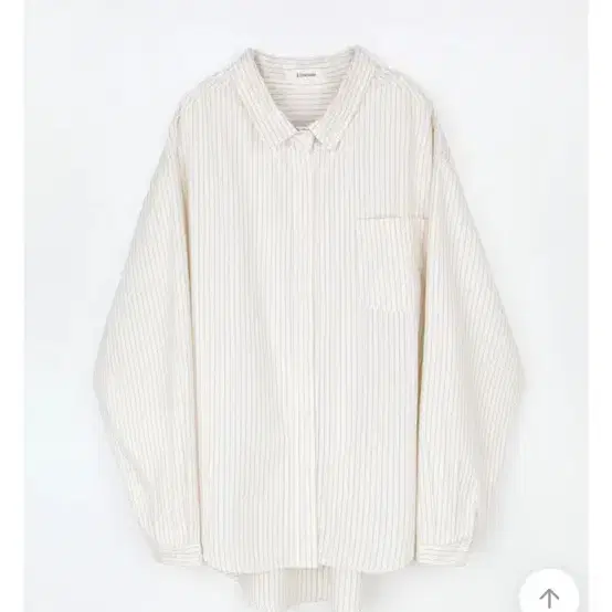 리넨느 snow stripe shirt (cream) 셔츠