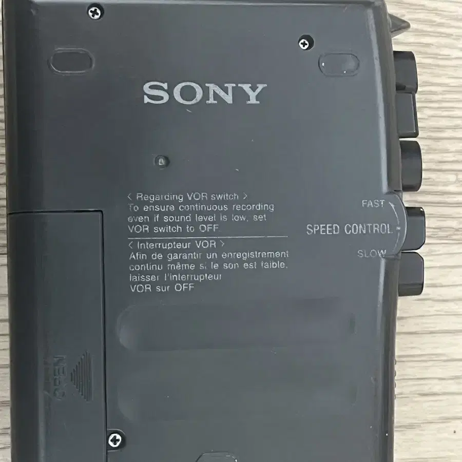 Sony tcm 359v 녹음기 카세트 워크맨 어학기