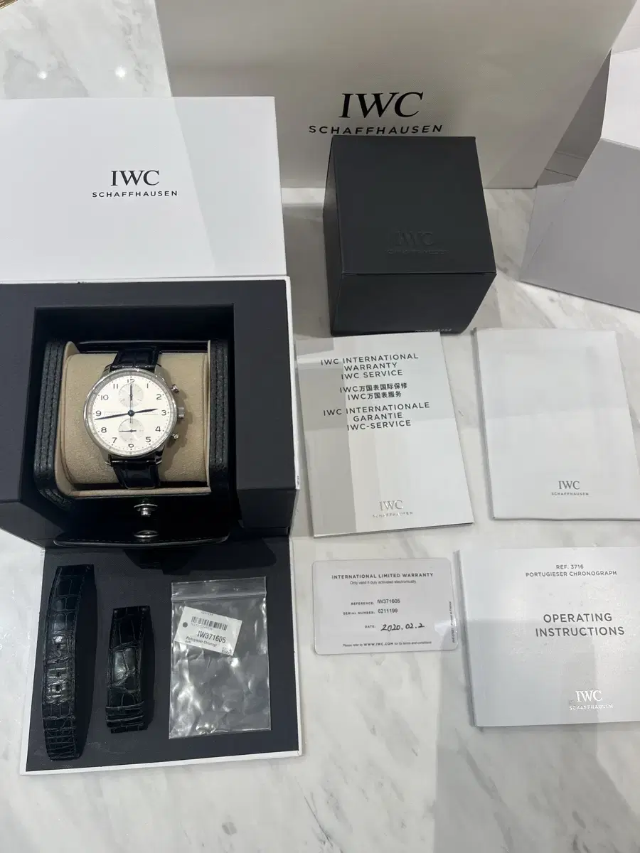 IWC 포르투기저 블루핸즈 IW371605(신형)