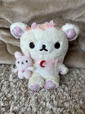 코리락마스토어 유라쿠초 마루이 앉은뱅이 봉제 인형 꽃