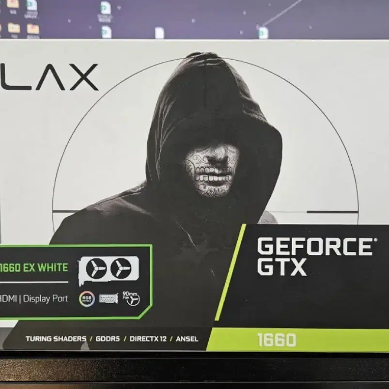 갤럭시 gtx1660 ex white 6gb 풀박스