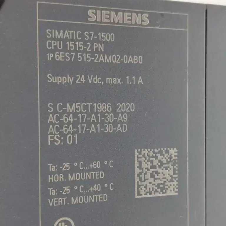 Siemens CPU 1515-2 PN 6ES7 515-2AM020AB0