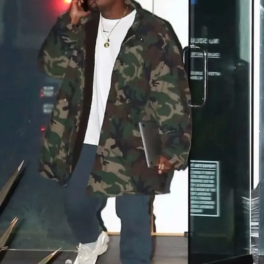 [S] 이지 시즌5 yeezy season 카모 시어링 자켓
