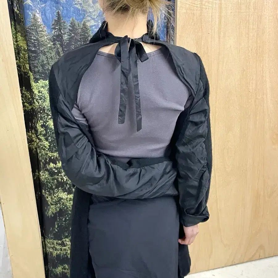 COMME DES GARCONS backless coat