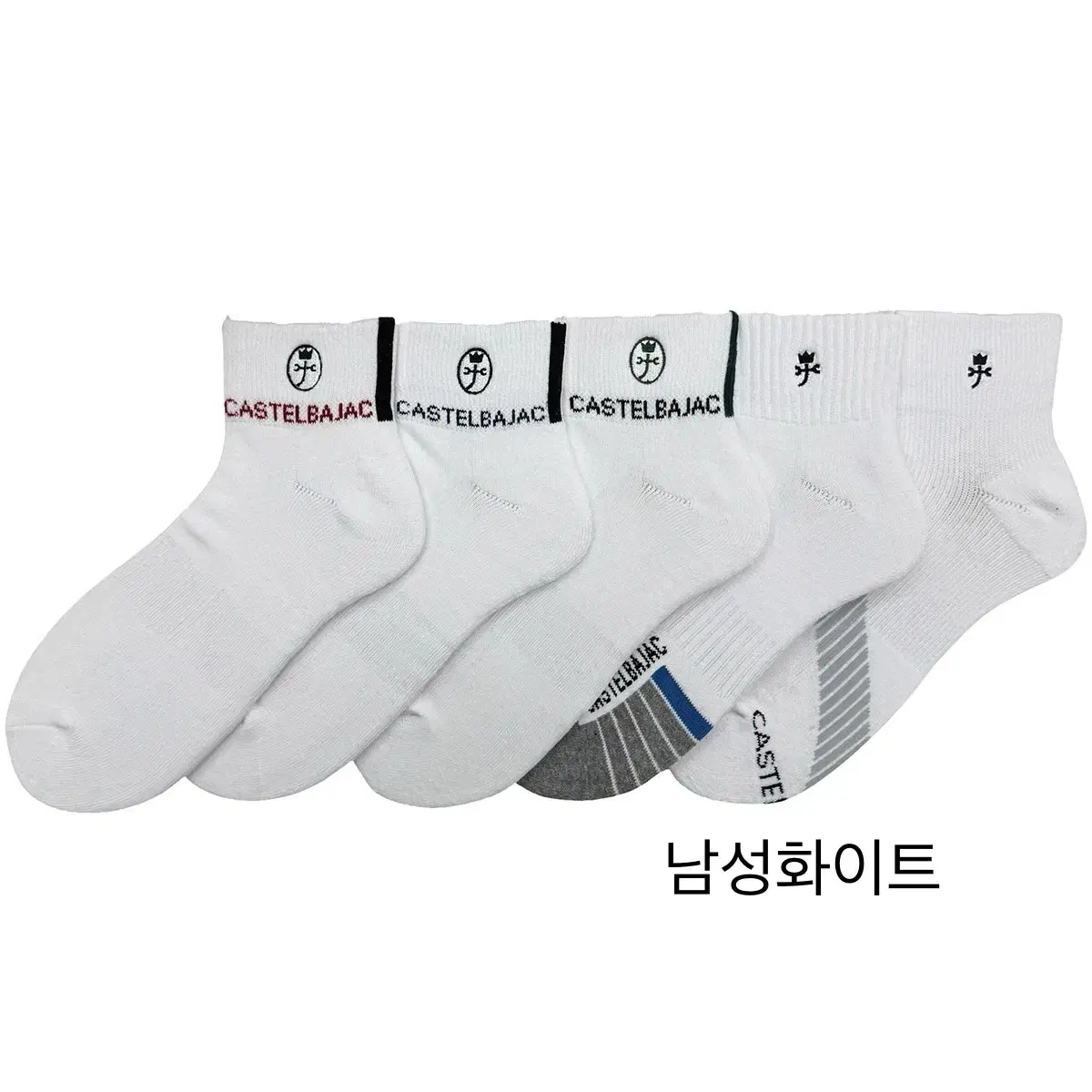 까스텔바작 남성 양말 5족