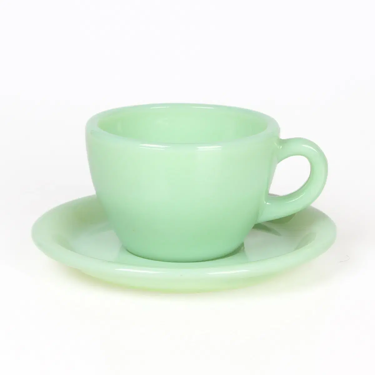 Fire King Jadeite Heavy mug set 파이어킹 제디트