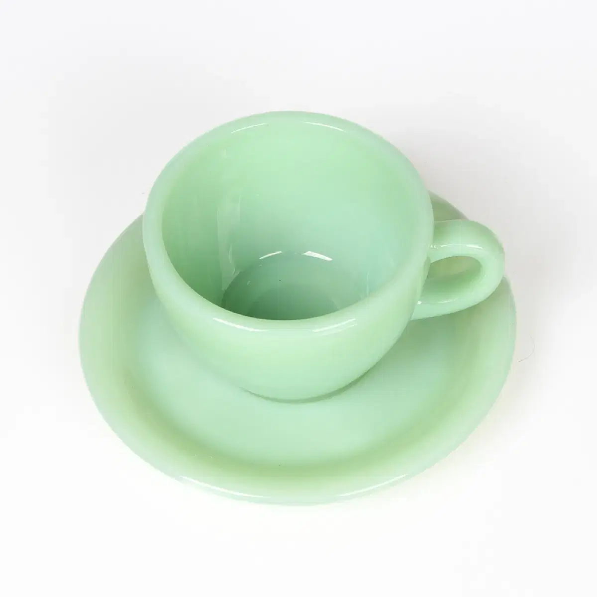 Fire King Jadeite Heavy mug set 파이어킹 제디트