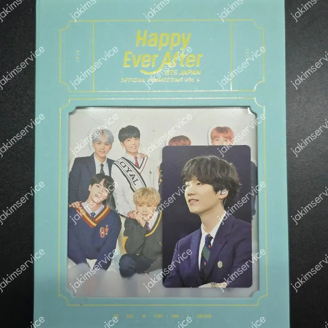 방탄 일본 머스터4 슈가포카 BTS JAPAN suga pc