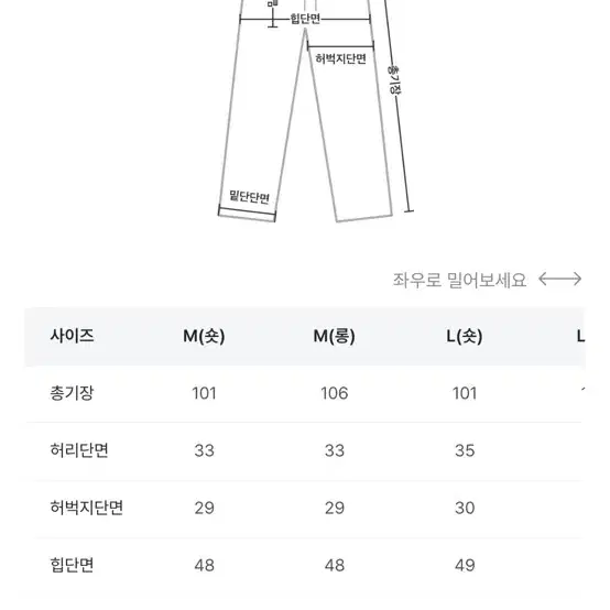 모던로브 리즈 포켓 와이드 데님