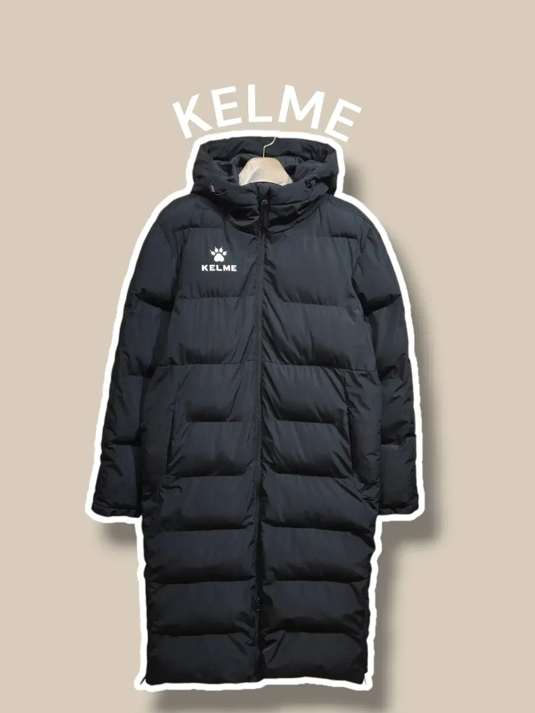 M/ KELME 켈미 롱패딩 /0211