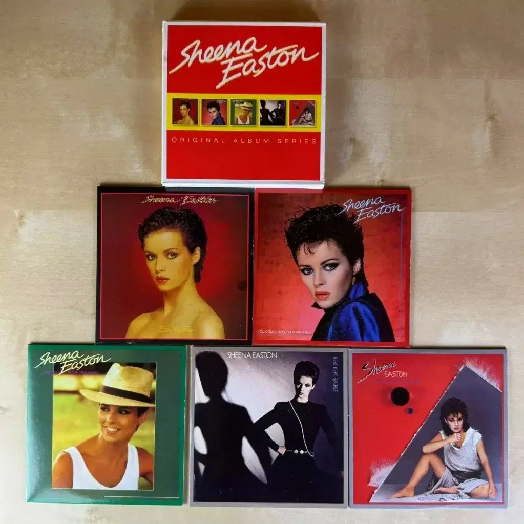 시나이스턴 희귀 수입 BEST BOX 5장. SHEENA EASTON