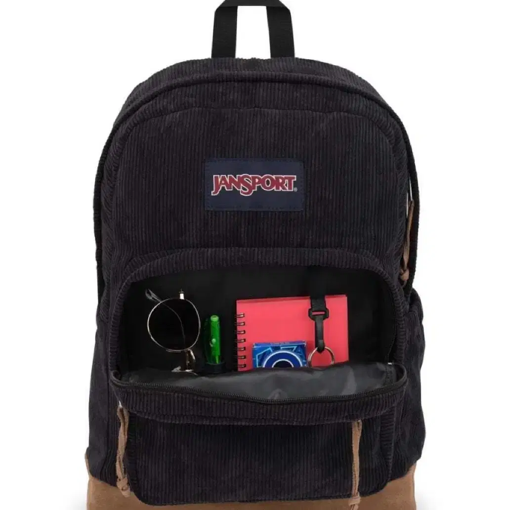 JANSPORT 코듀로이(골덴) 재질 백팩