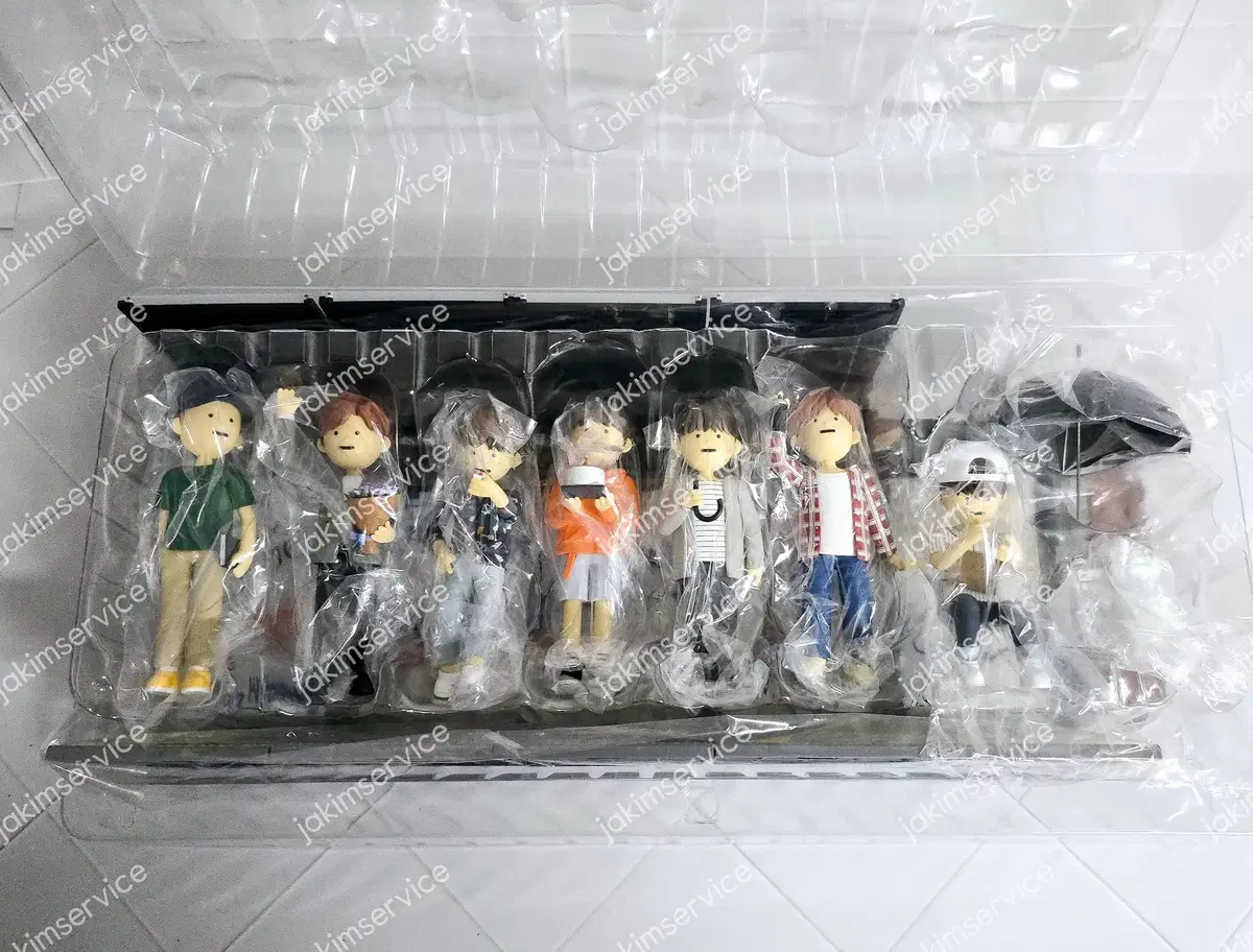 방탄소년단 화양연화 아트토이 피규어 포토 스티커 포함 풀셋 bts toy