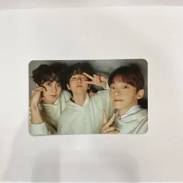 CBX 첸백시 요코하마 팬미팅 팬클럽 혜택 트레이딩 카드