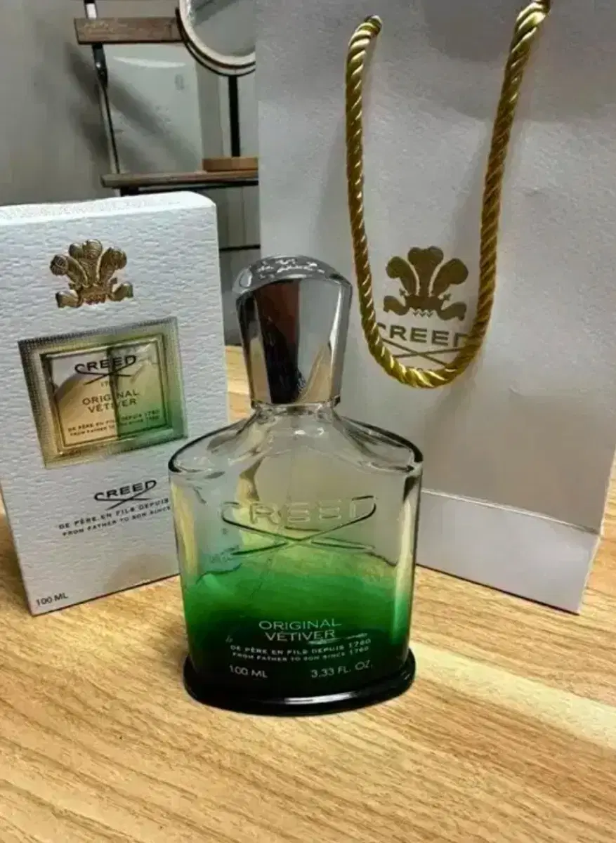 크리드 오리지날베티버 100ml 공병