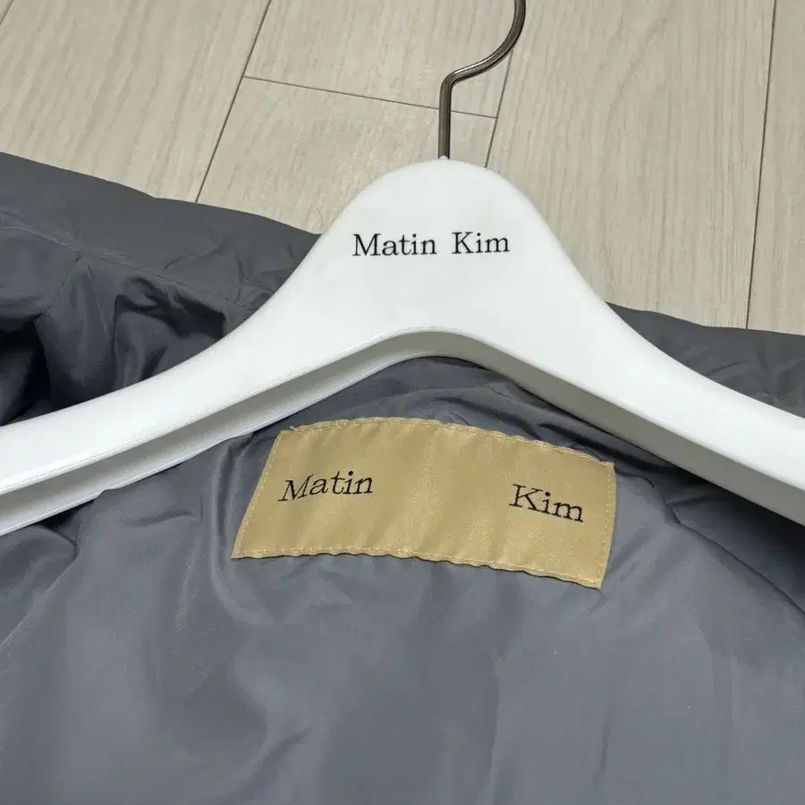 Matin Kim 마뗑킴 패딩조끼 그레이 S