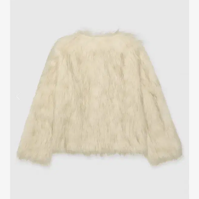 얼바닉 퍼 자켓 urbanic faux fur 네추럴