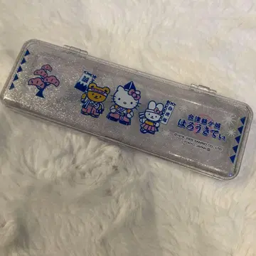 현지 헬로키티 츠루조 펜 케이스
