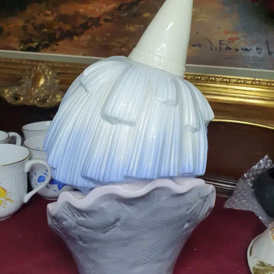 Lladro Jester Head Figurine야드로 삐에로