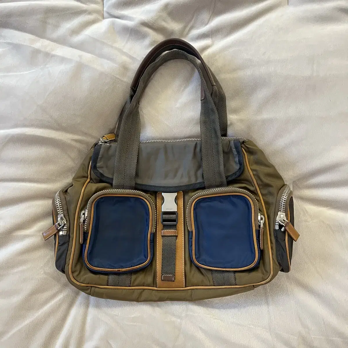 Prada Tessuto Active Nylon Shoulder Bag