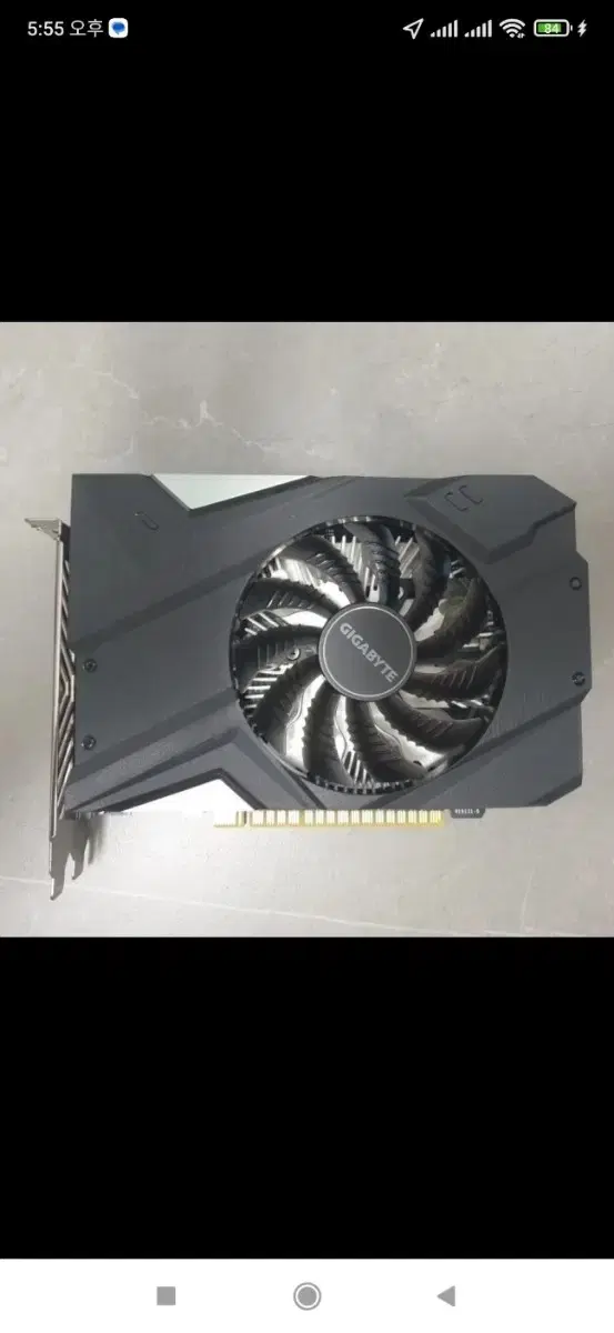 그래픽카드 ,gtx1650.4g GDDR6. 팜