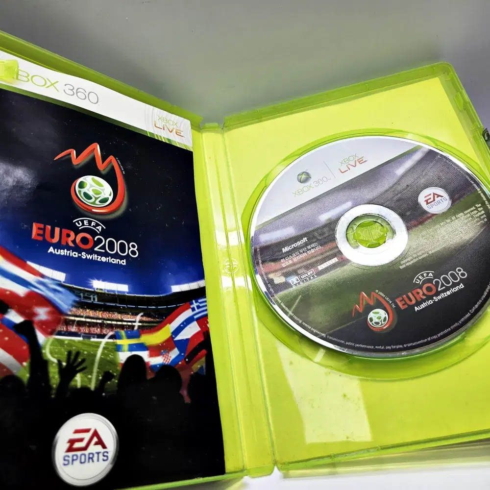 XBOX 360 UEFA EURO 유로 2008 정식발매판