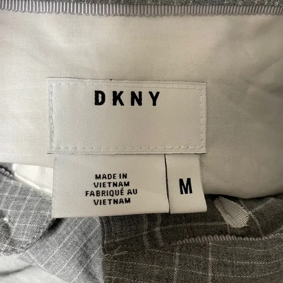 남성 95) DKNY 체크 셔츠