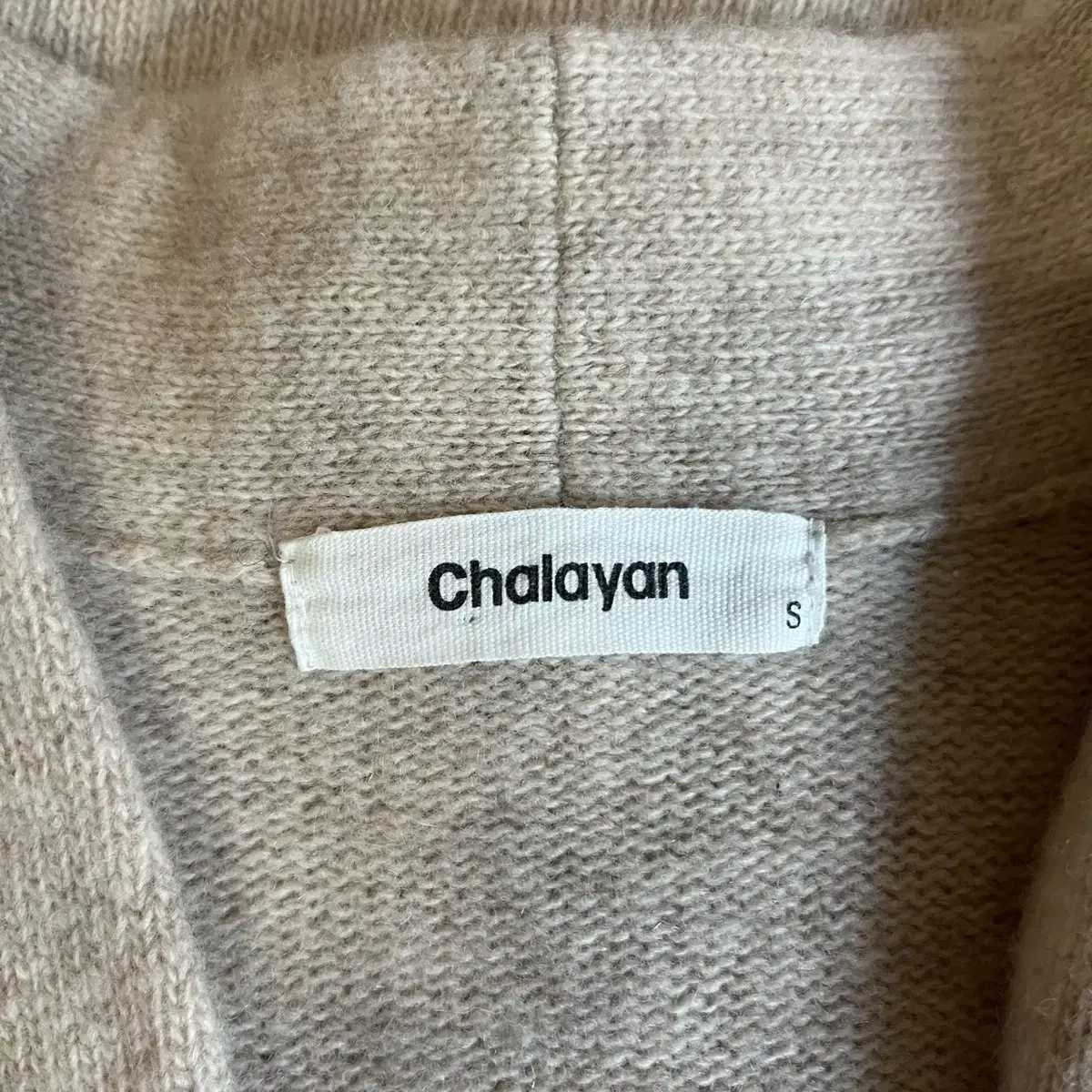 chalayan 메리노울100 롱베스트