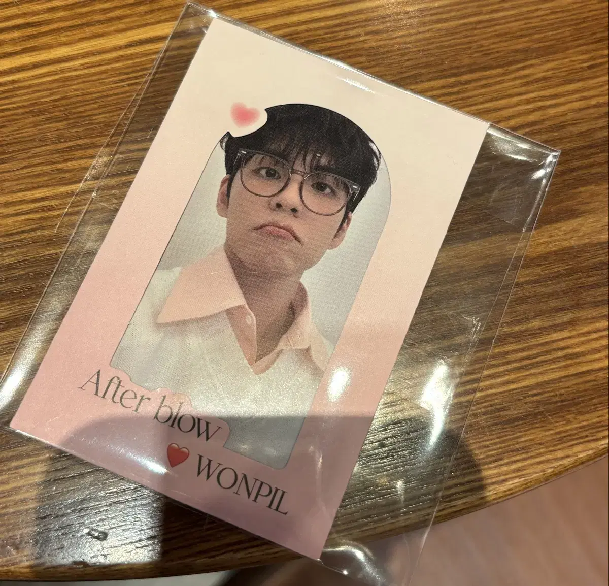 Day 6 One-piece Afterblow Glasses photocard Set Sealed